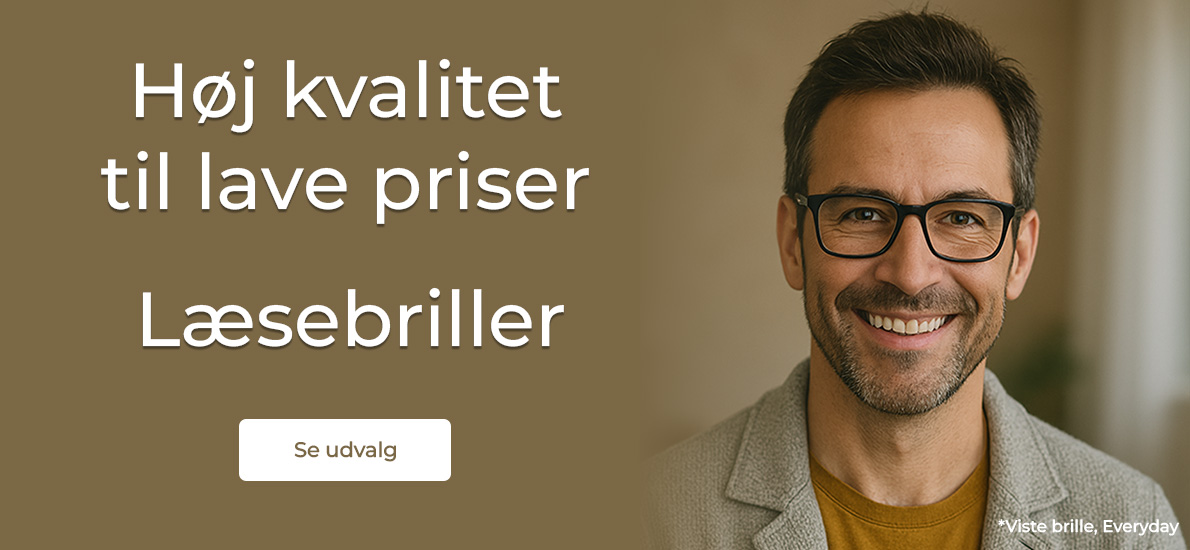 Danmarks bedste og billigste læsebriller