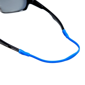 Brillesnor til sport i silicone i mørkeblå