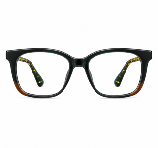 Børne bluelight brille i sort og brun. Passer til alle skærme.