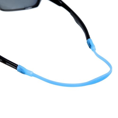 Brillesnor til sport i silicone i lyseblå