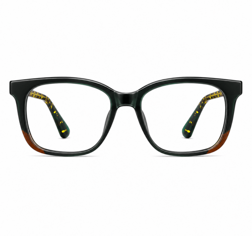 Børne bluelight brille i sort og brun. Passer til alle skærme.