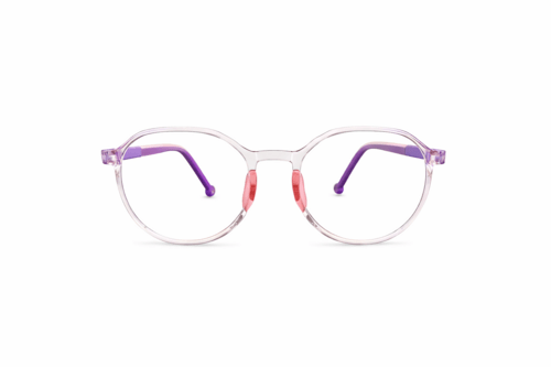 Retro børne bluelight brille mod blåt lys. Passer til alle skærme.