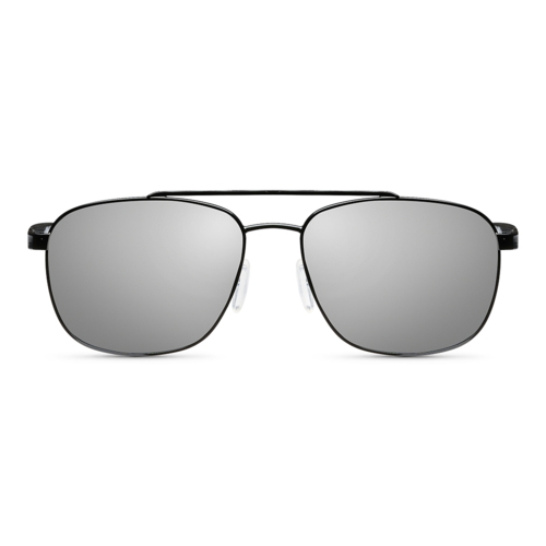 Pilot solbriller til herrer i klassisk design. Linserne har sølv-spejl-overflade.