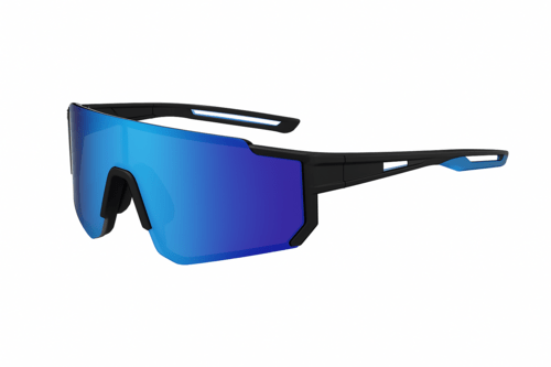 Polaroid solbrille med lilla linser