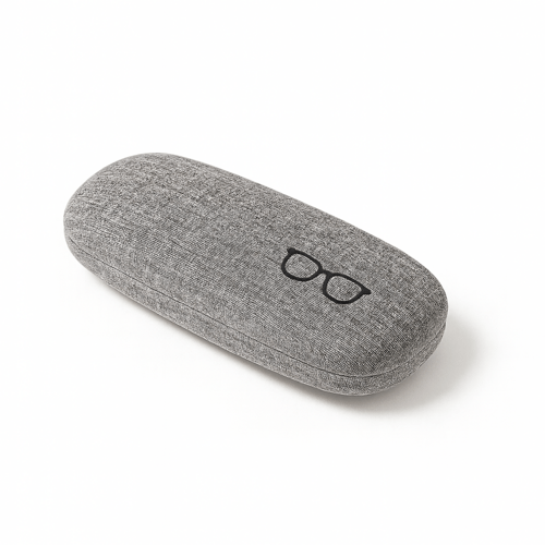 grå brun hard case etui