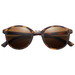 Skildpaddebrun retro solbrille med styrke til herrer og damer