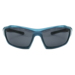 Sportssolbriller polaroid blåt stel sort linse