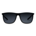 Herre solbrille i sporty design med polaroide linser.