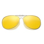 Golden | Clip-on ravbriller (Str. XL)